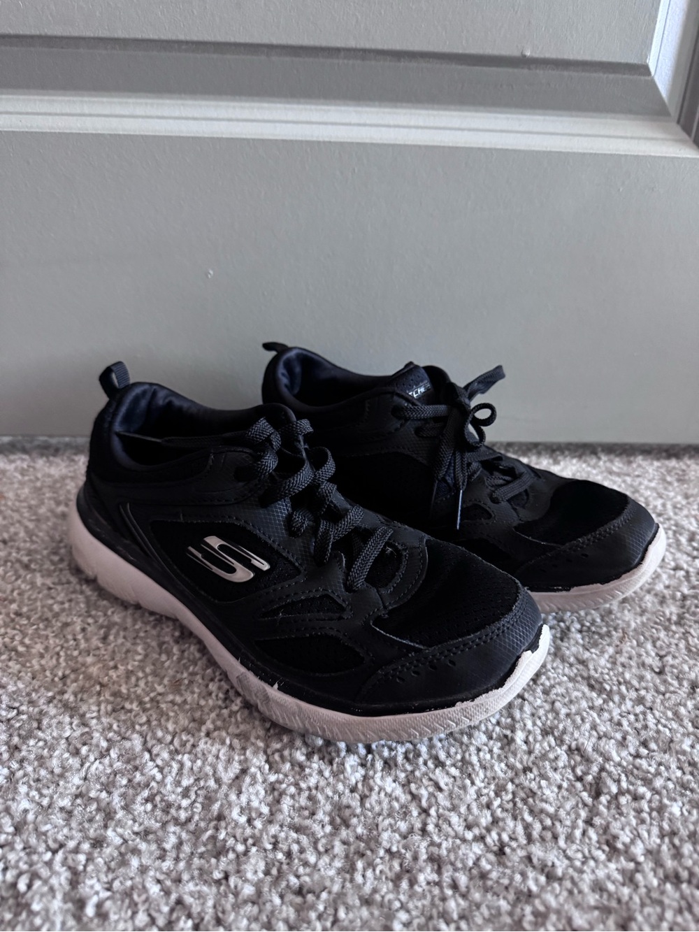 Skechers Kids Black Athletic Sneakers